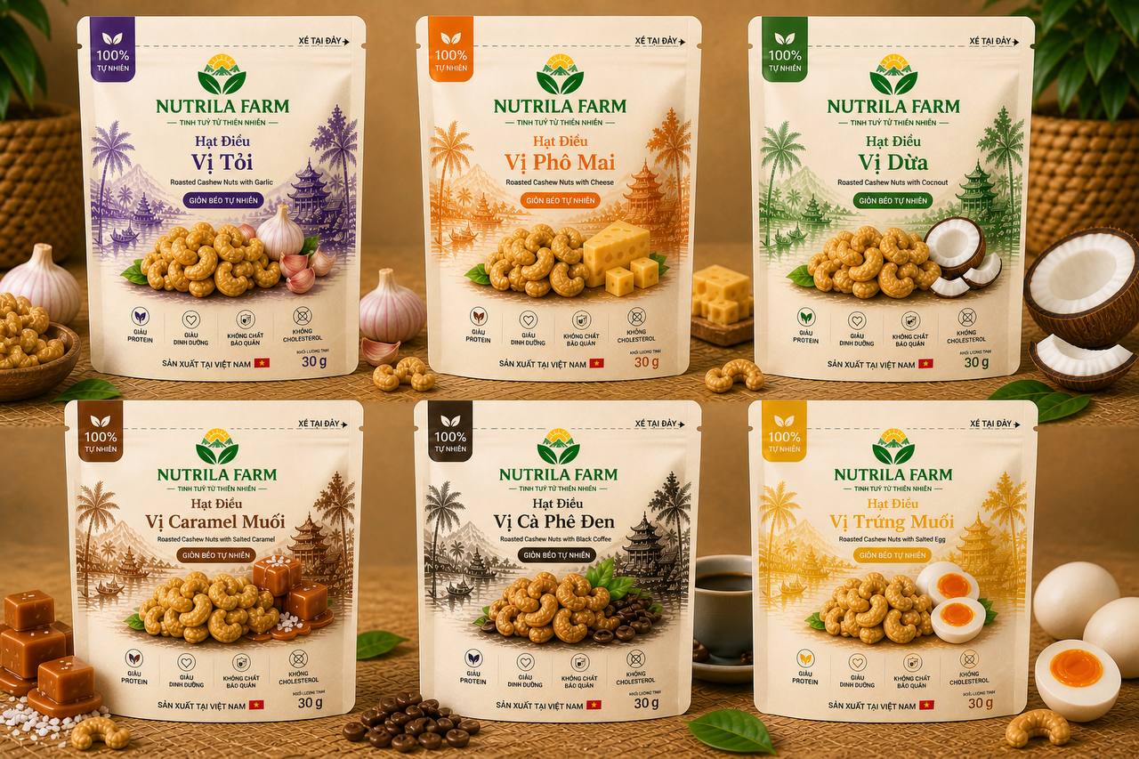Premium Cashew Nuts Collection
